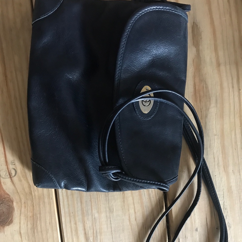 Vintage Gucci Leather Crossbody Bag